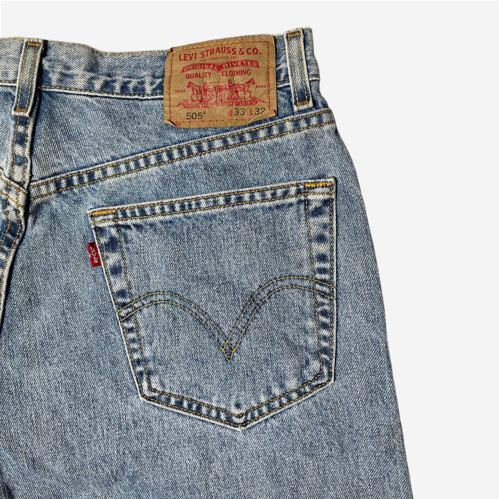 505' Regular Fit Jeans (W33 x L32)