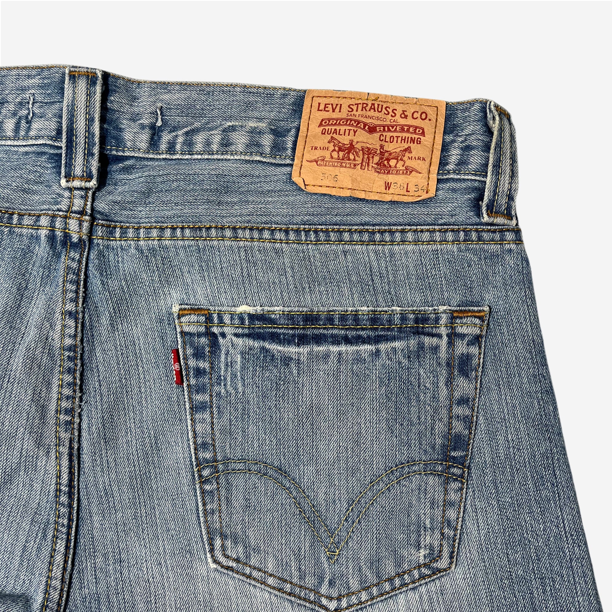 506' Straight Fit Jeans (W38 x L30)