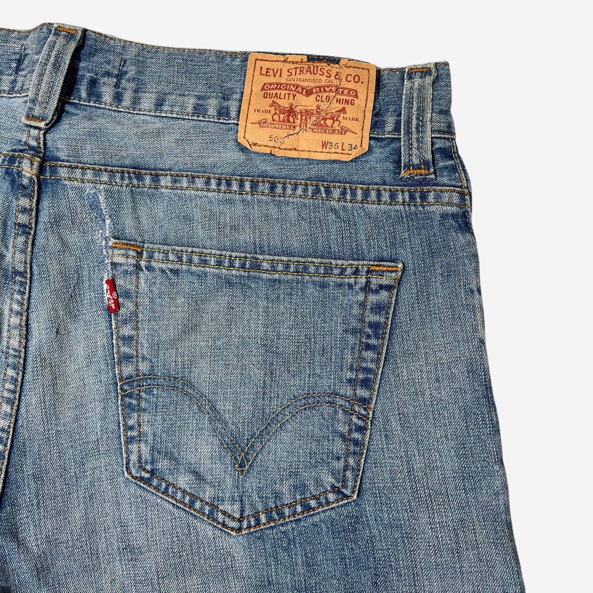 506' Straight Fit Jeans (W36 x L32)