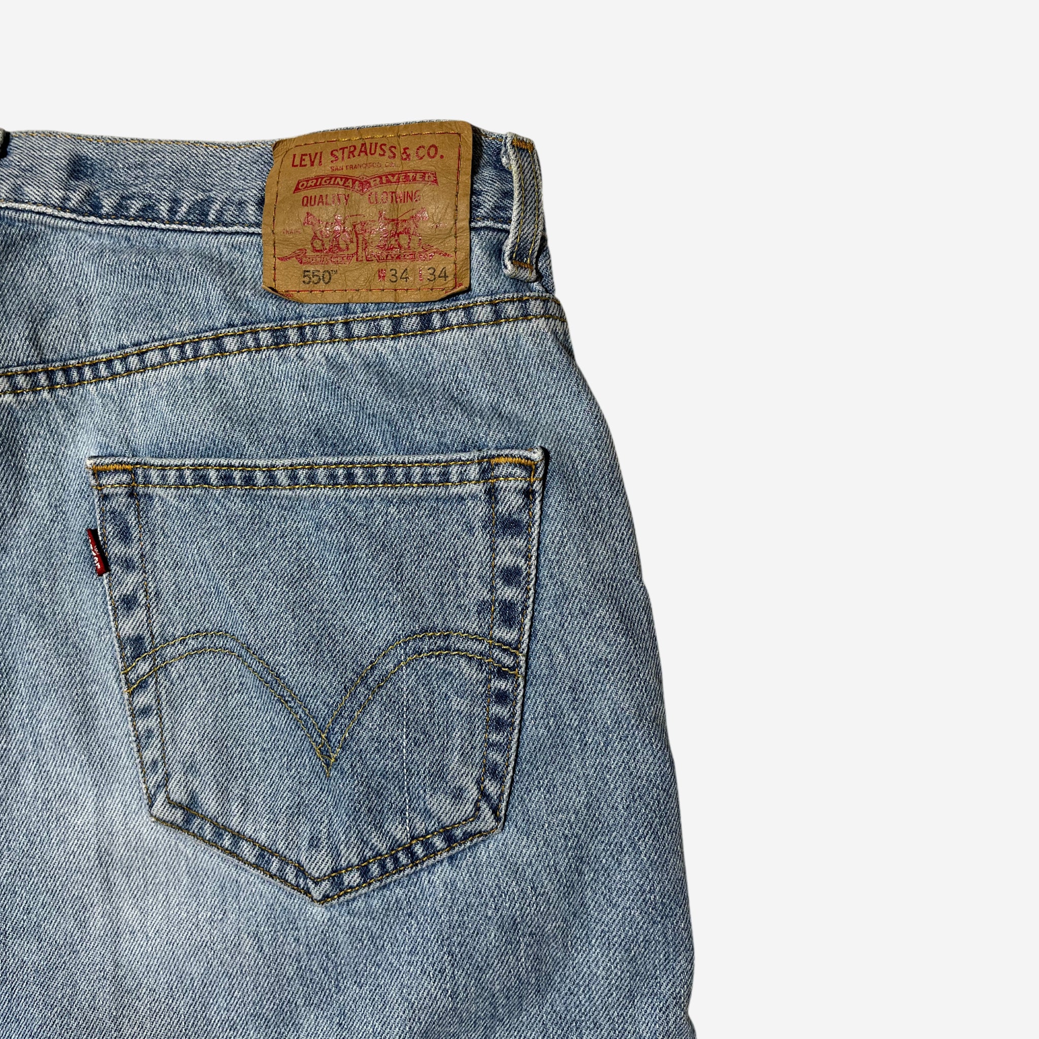 550' Relaxed Fit Jeans (W34 x L34) - Evinto