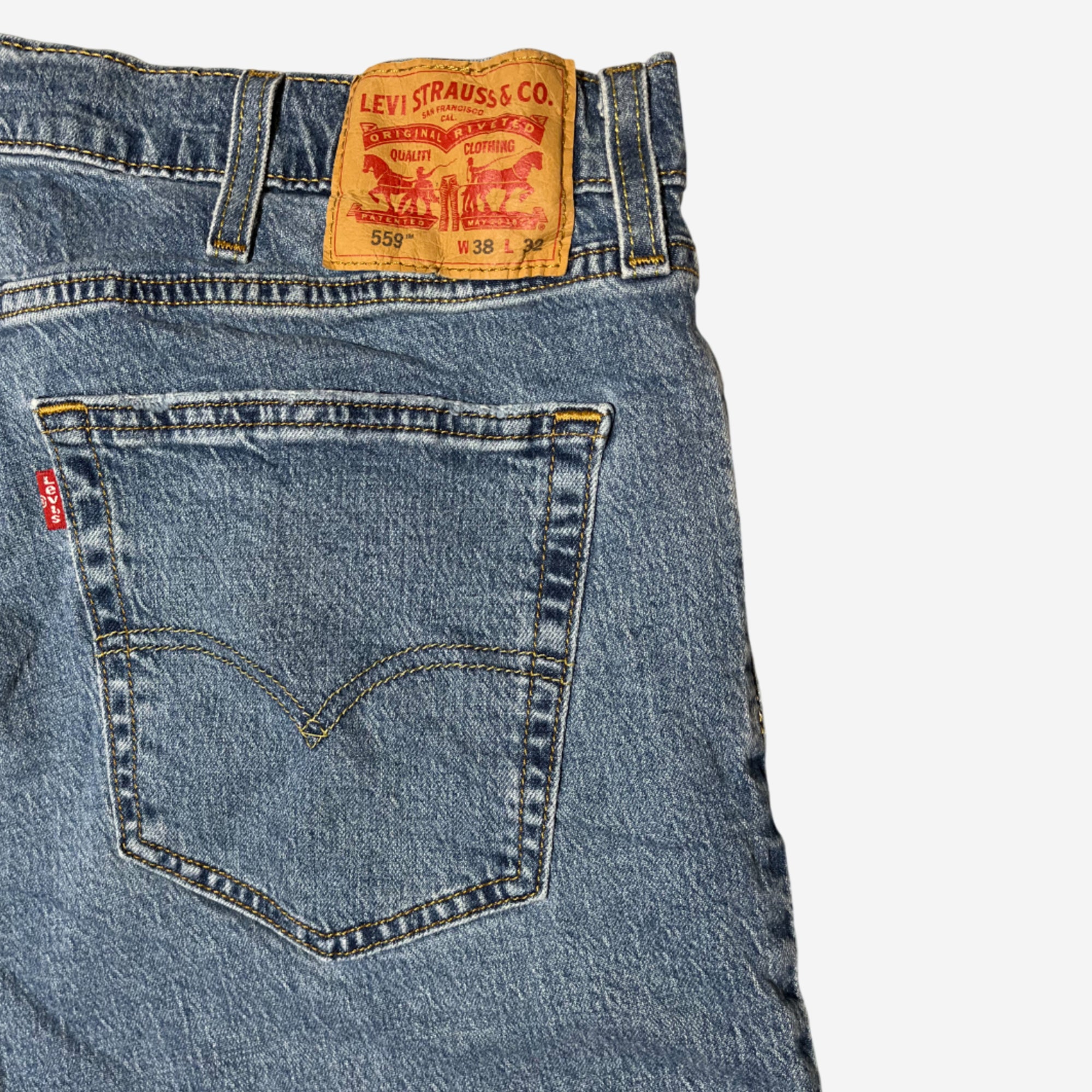 559' Relaxed Straight Jeans (W38 x L32)