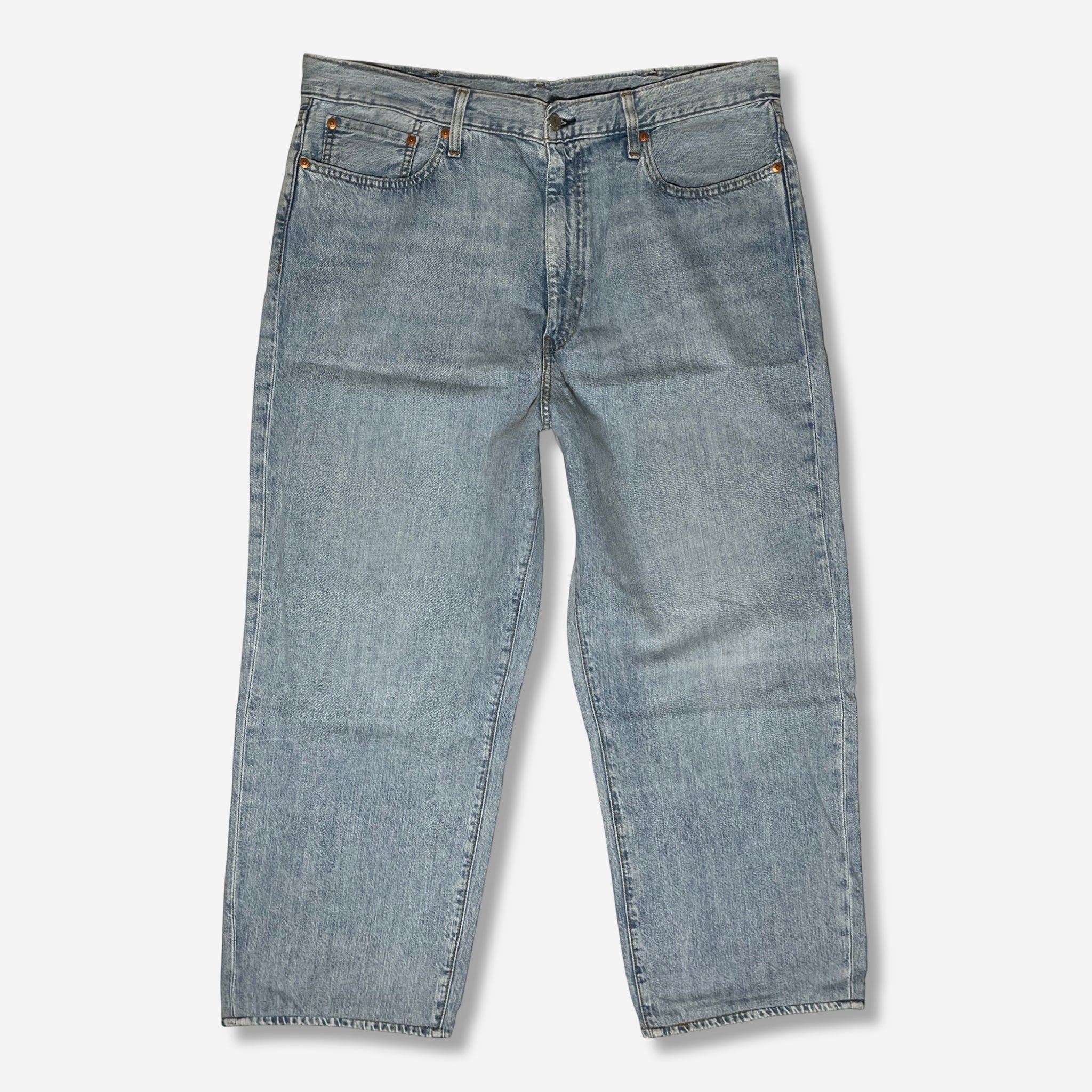 568' Loose Straight Jeans (W38 x L32) - Evinto