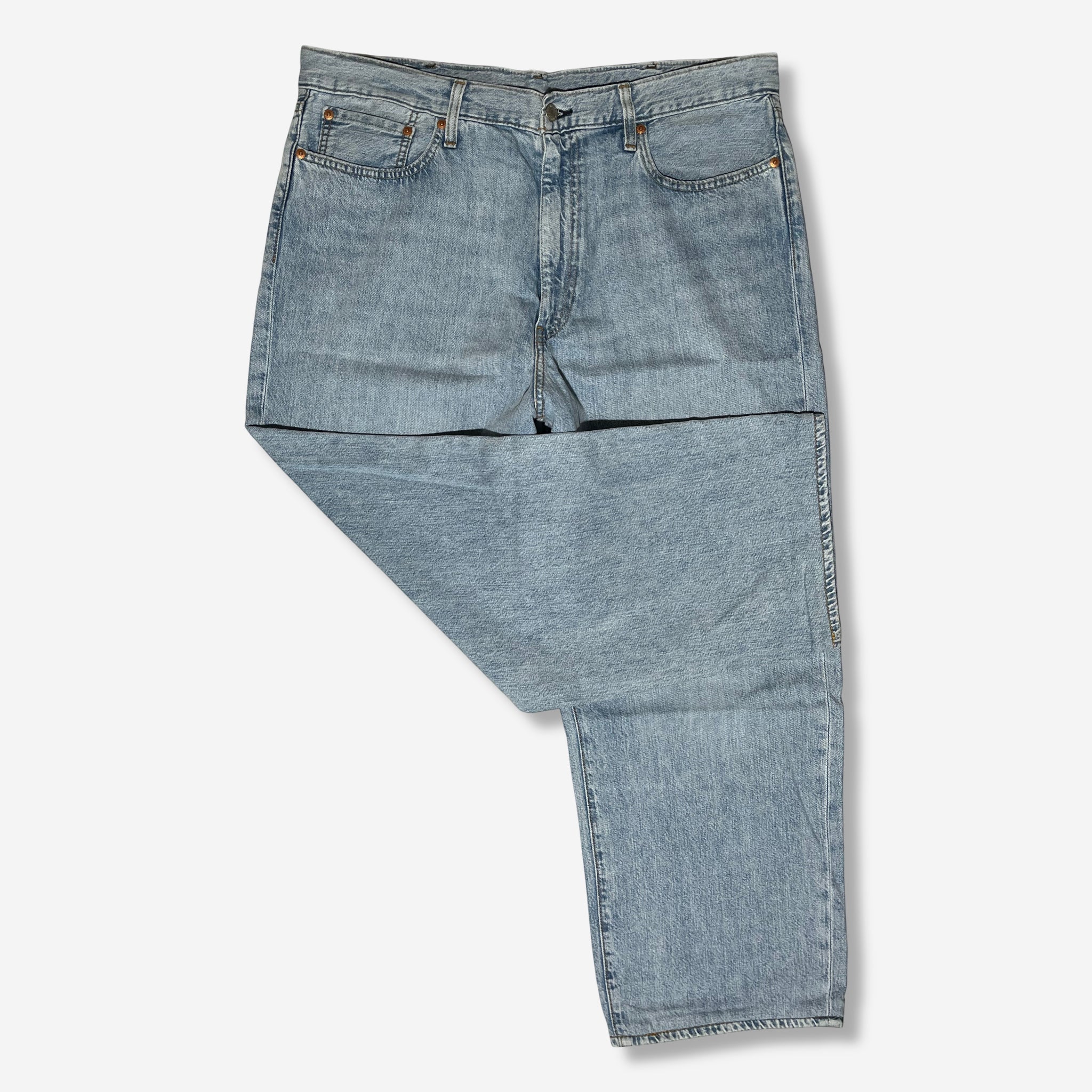 568' Loose Straight Jeans (W38 x L32) - Evinto