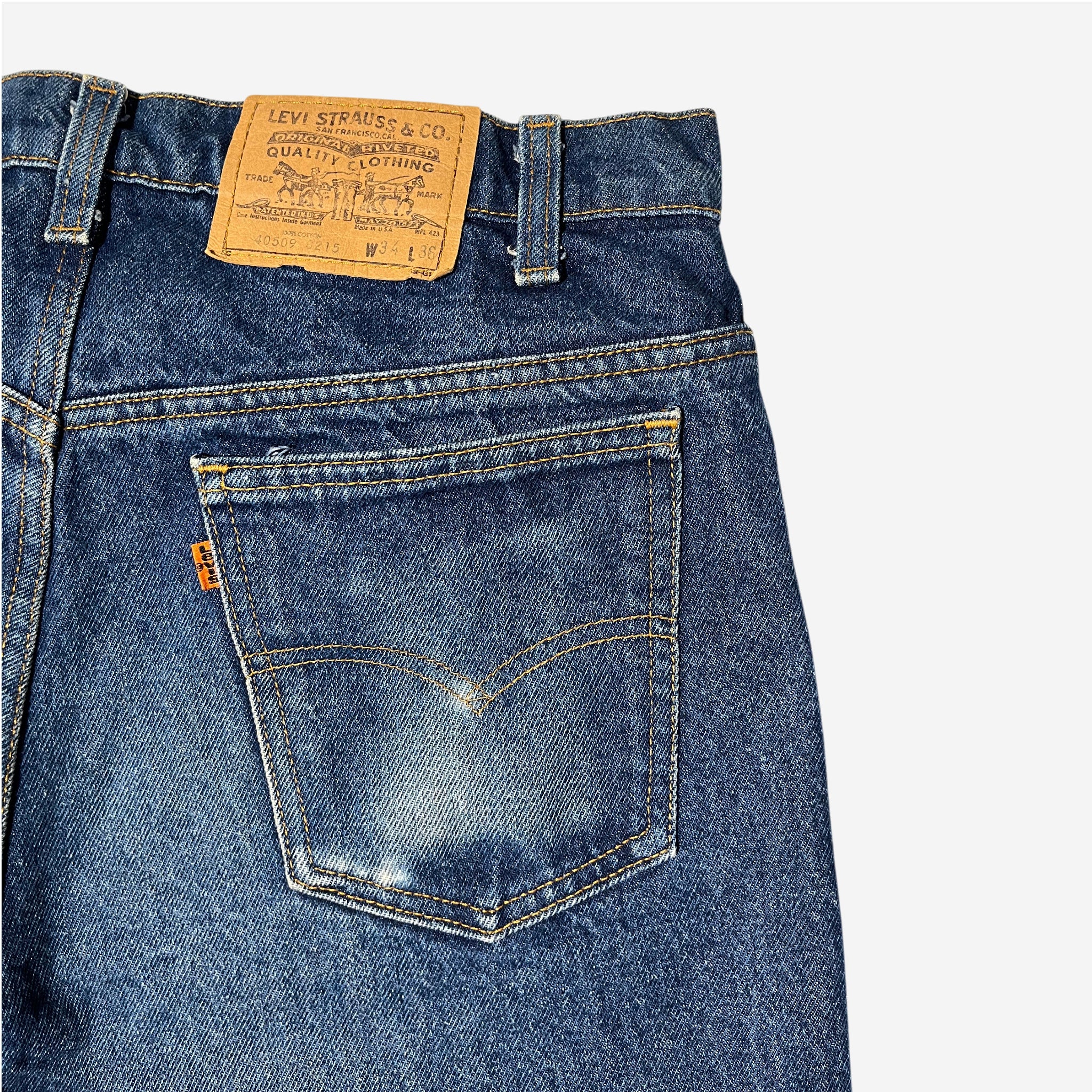 40509' Vintage Straight Leg Jeans (W34 x L36)