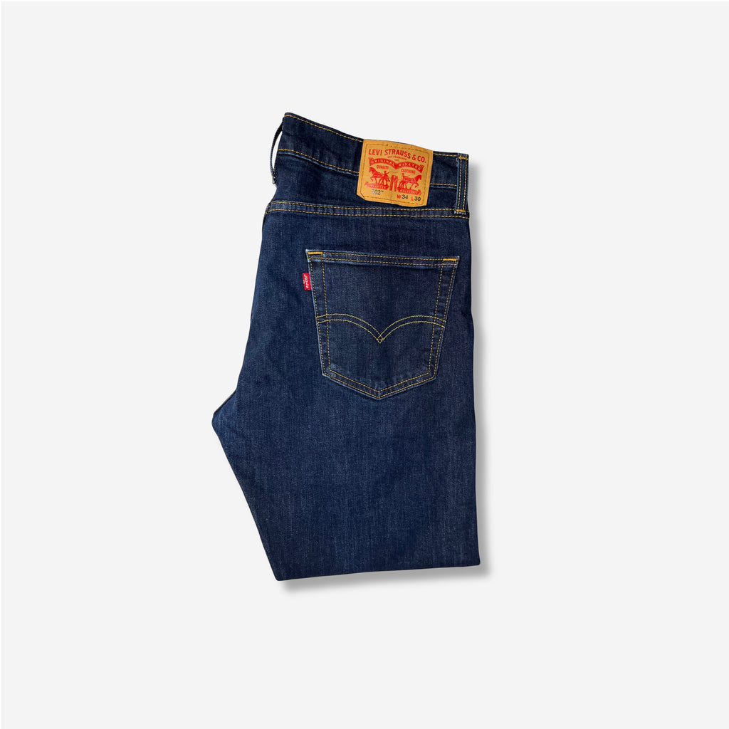 502' Tapered Fit Jeans (W34 x L28)