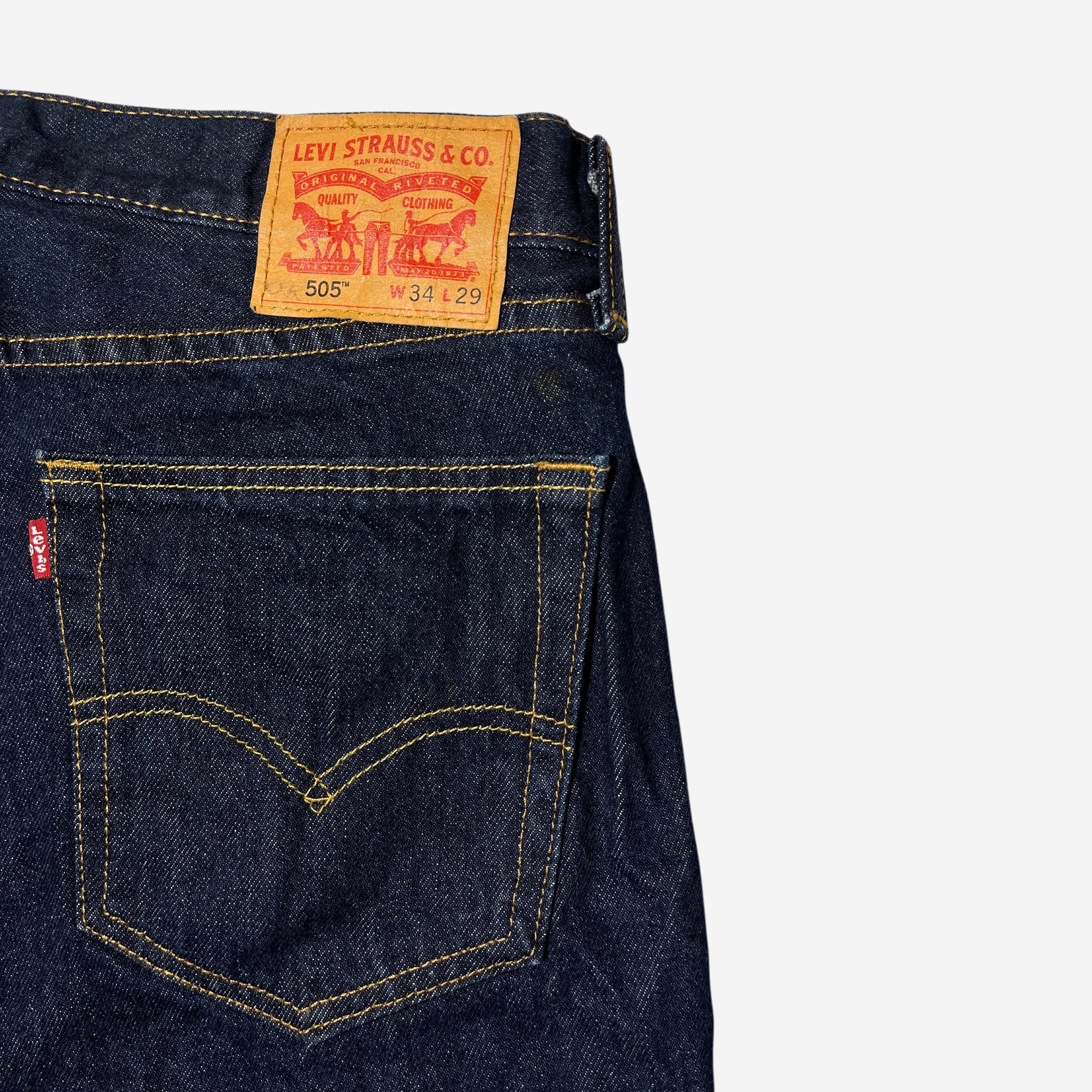 505' Regular Fit Jeans (W34 x L29)