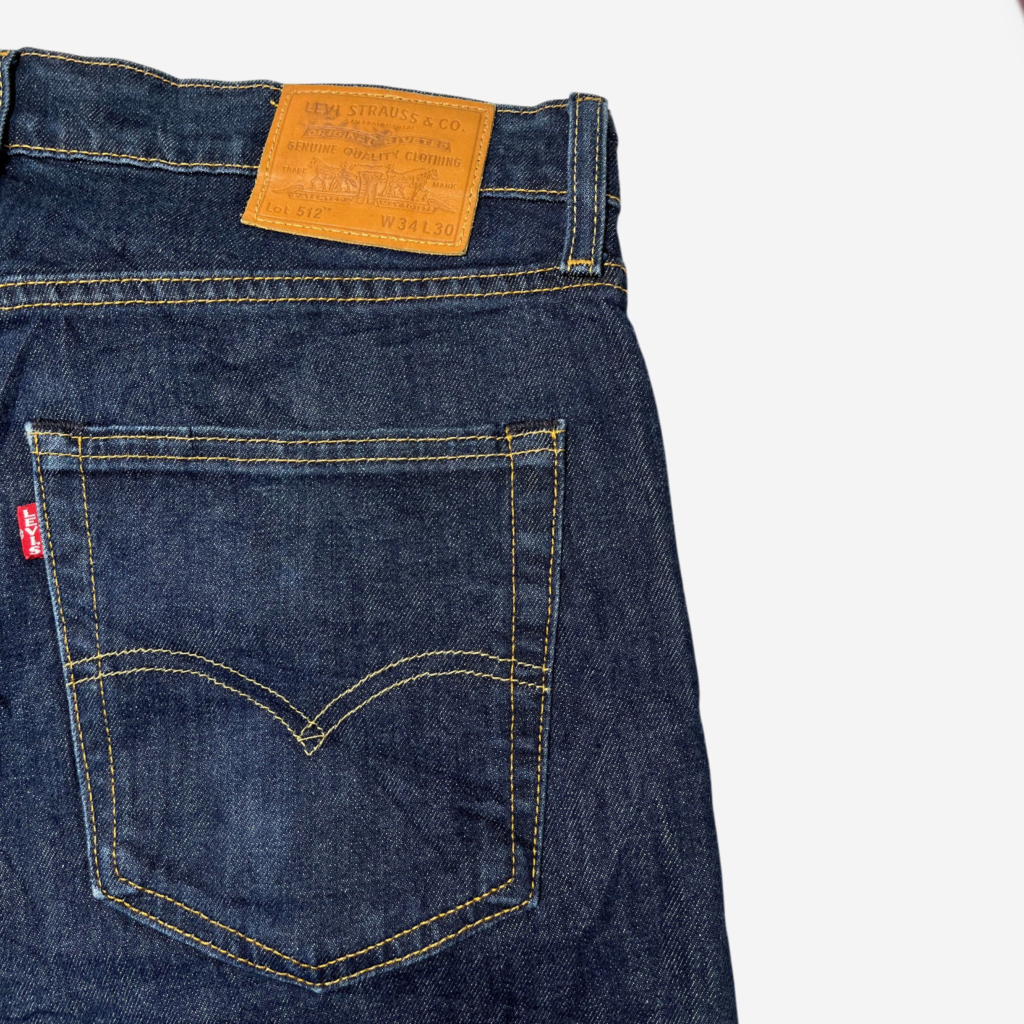 512' Slim Tapered Fit Jeans (W34) - Evinto