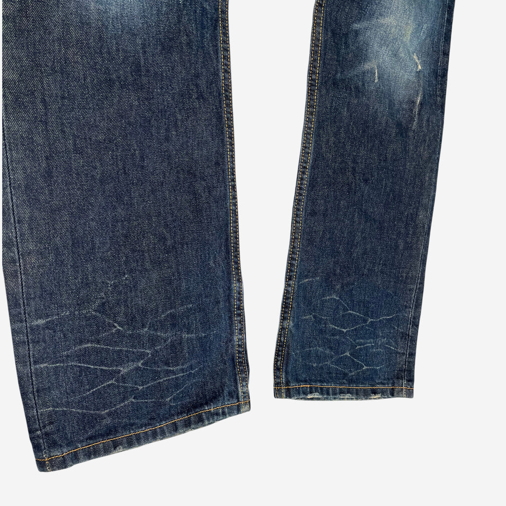 523' Straight Fit Vintage Jeans (W36 x L32)