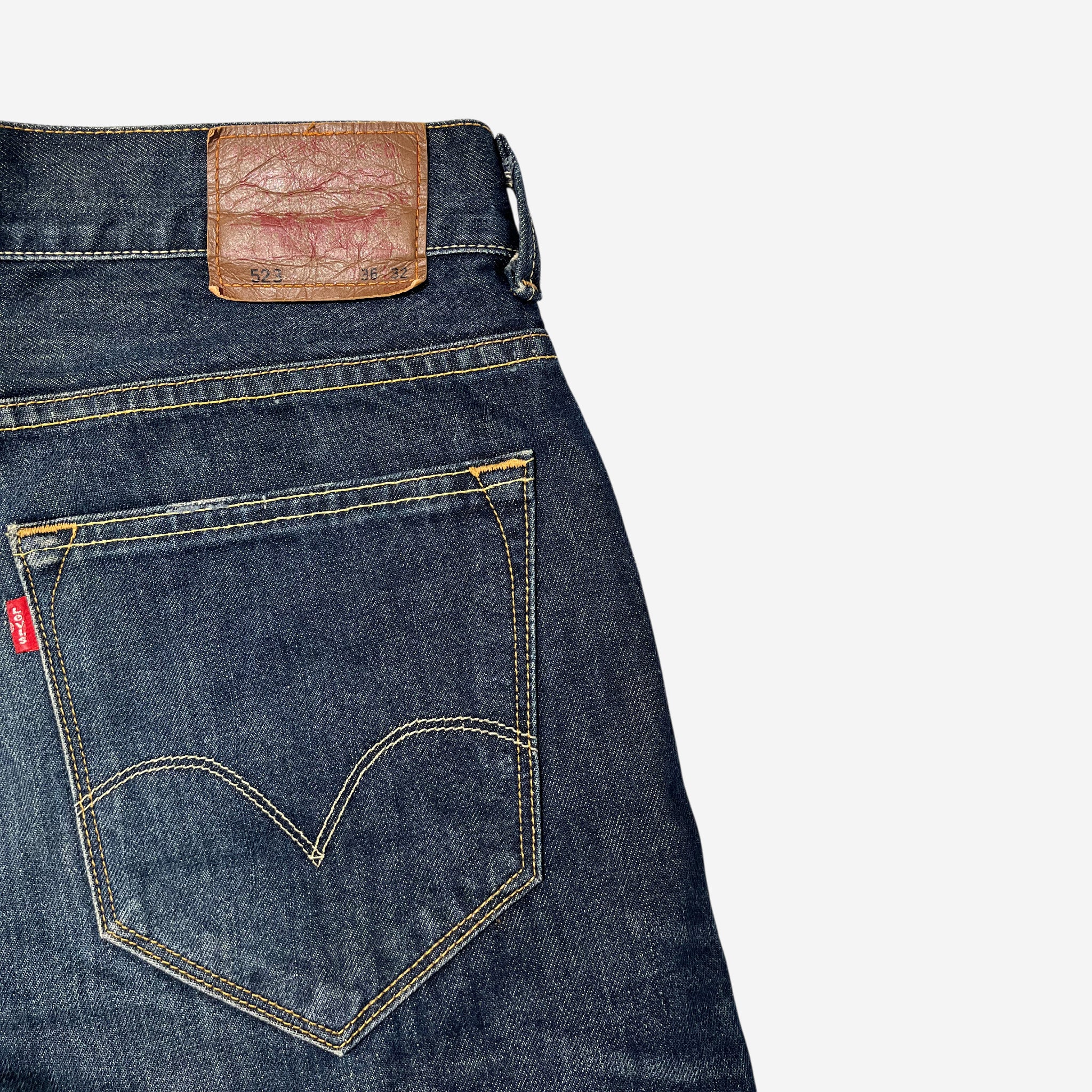 523' Straight Fit Vintage Jeans (W36 x L32)