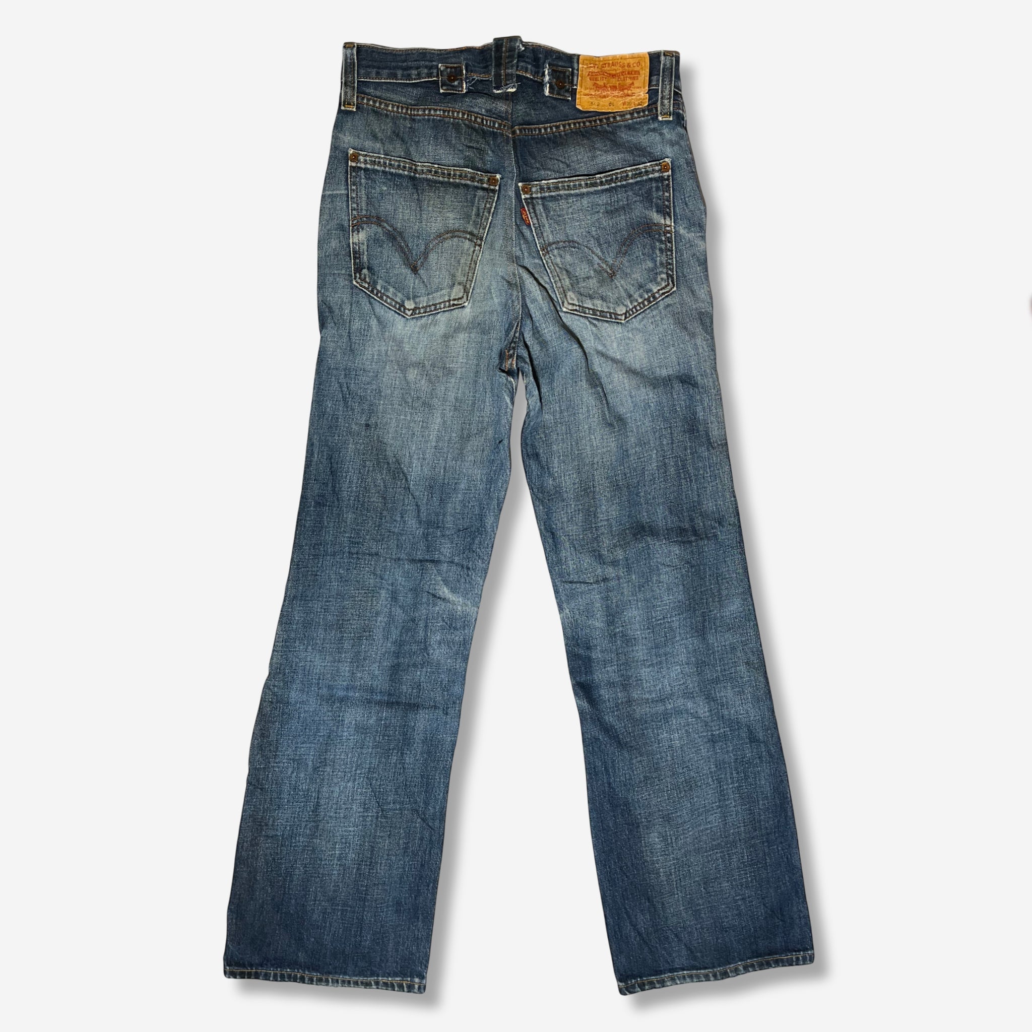 524' Vintage "Custom-Made" Flared Jeans (W30 x L32) - Evinto