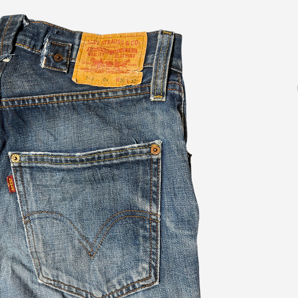 524' Vintage "Custom-Made" Flared Jeans (W30 x L32) - Evinto