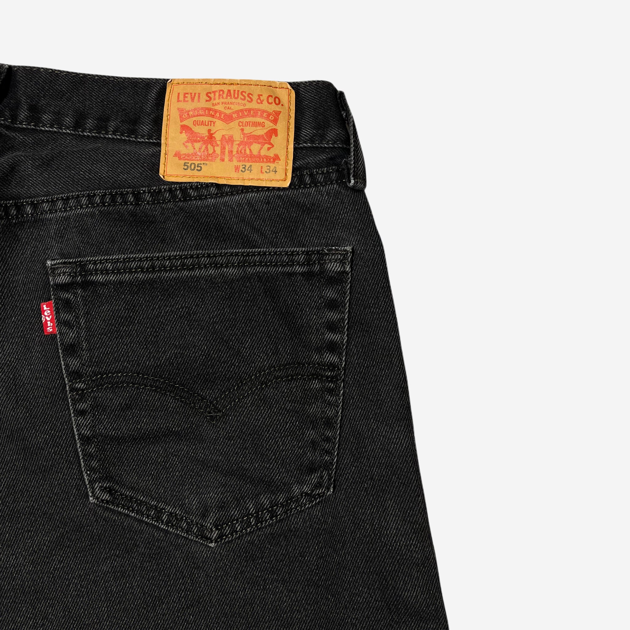 505' Regular Fit Jeans (W34 x L34)