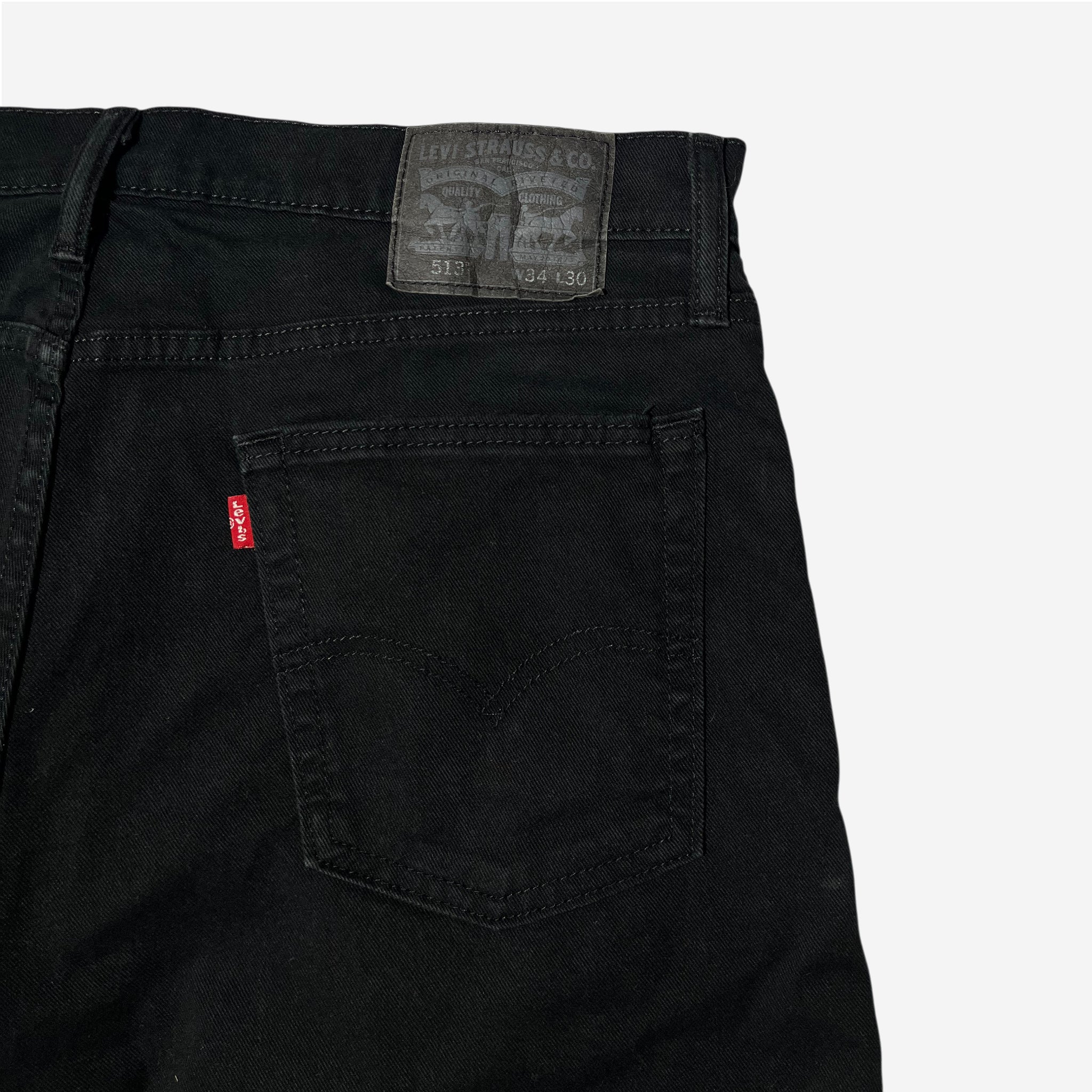 513' Slim Straight Fit Jeans (W34 x L30)