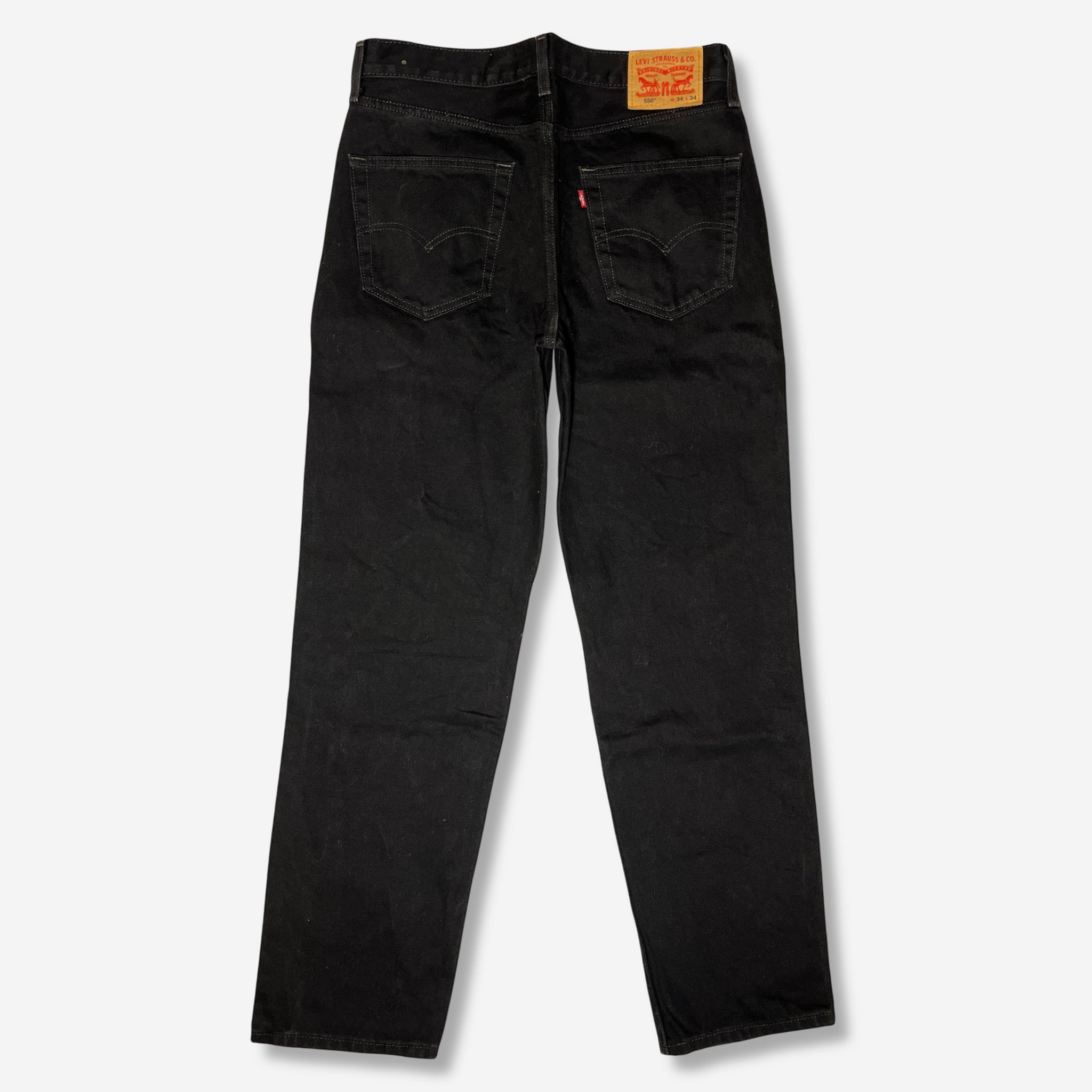 550' Relaxed Fit Jeans (W34 x L34)