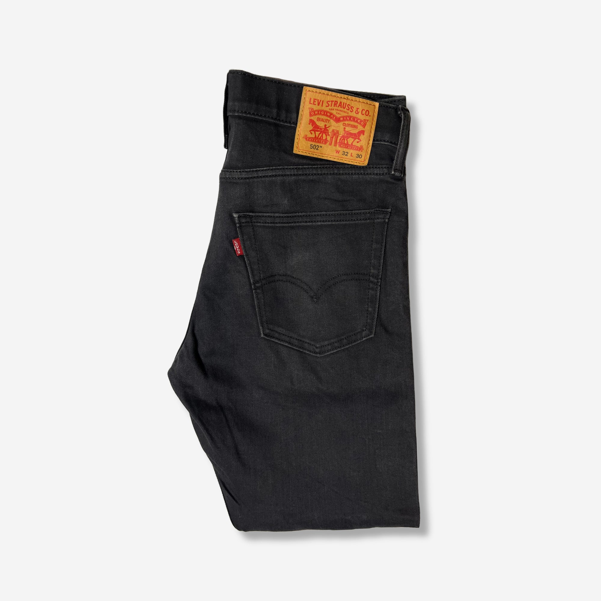 502' Tapered Fit Jeans (W32 x L30) - Evinto