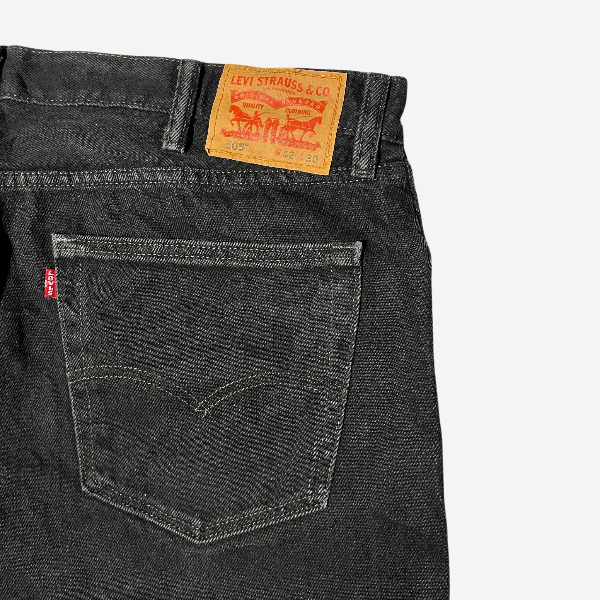 505' Regular Fit Jeans (W42 x L30)