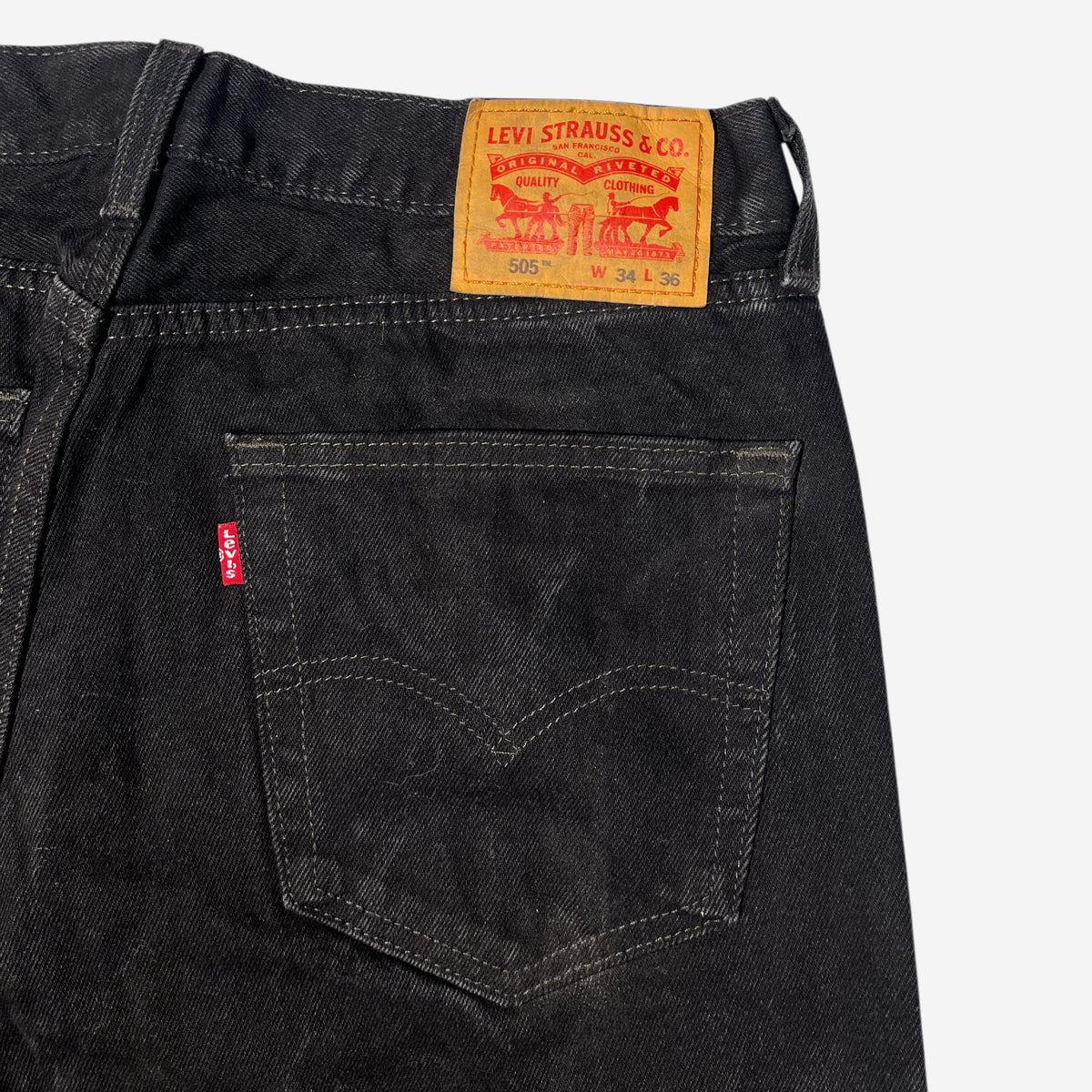 505' Regular Fit Jeans (W34 x L36)