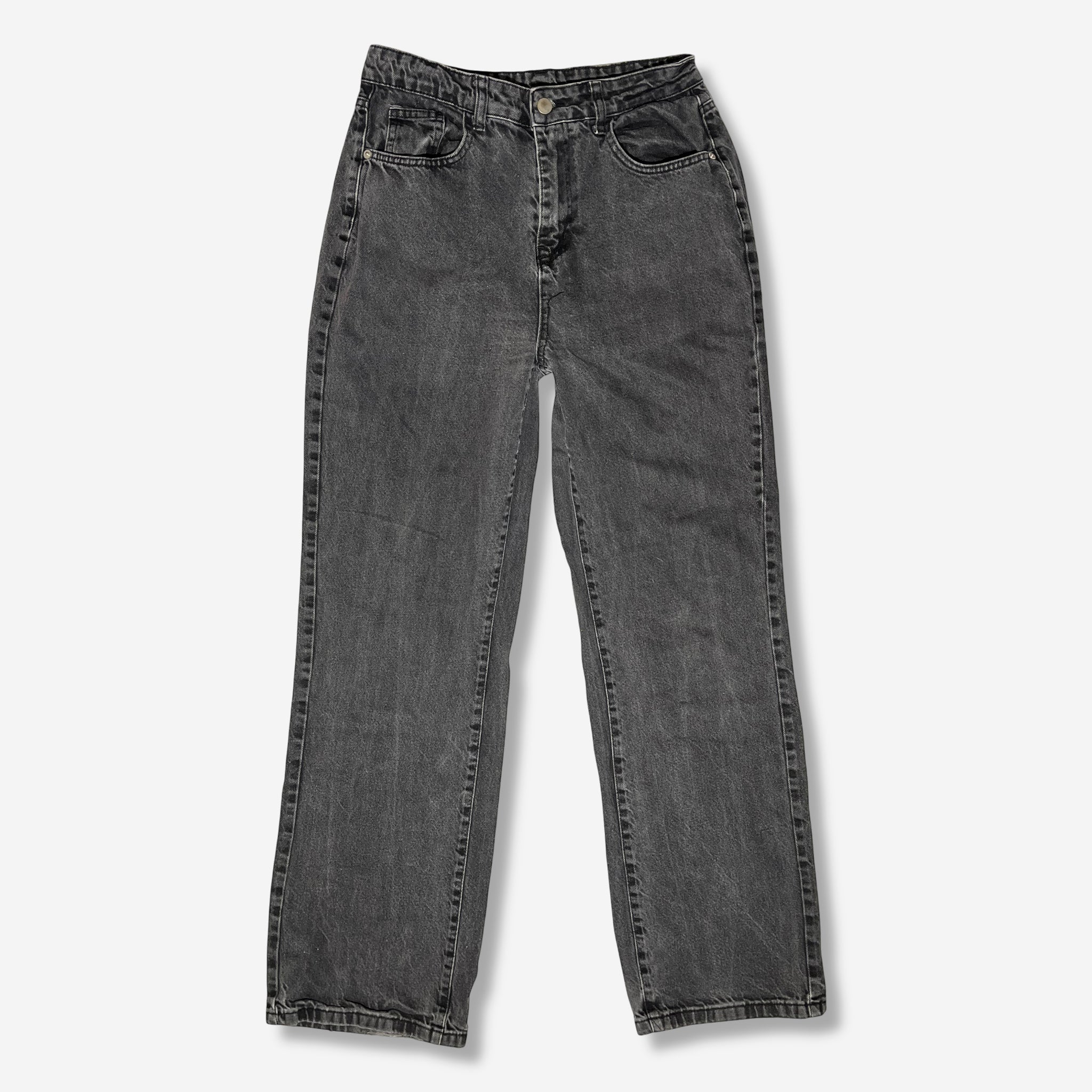 Relaxed Straight Fit Jeans (W31 x L30) - Evinto