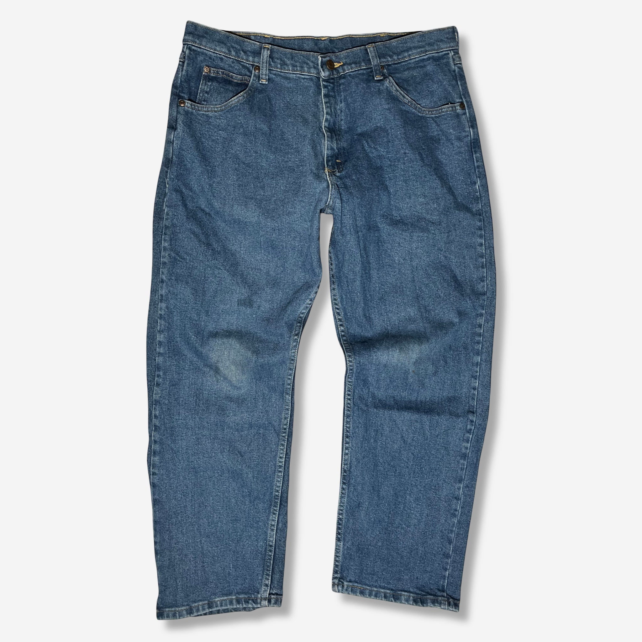 Relaxed Straight Fit Jeans (W36 x L29) - Evinto