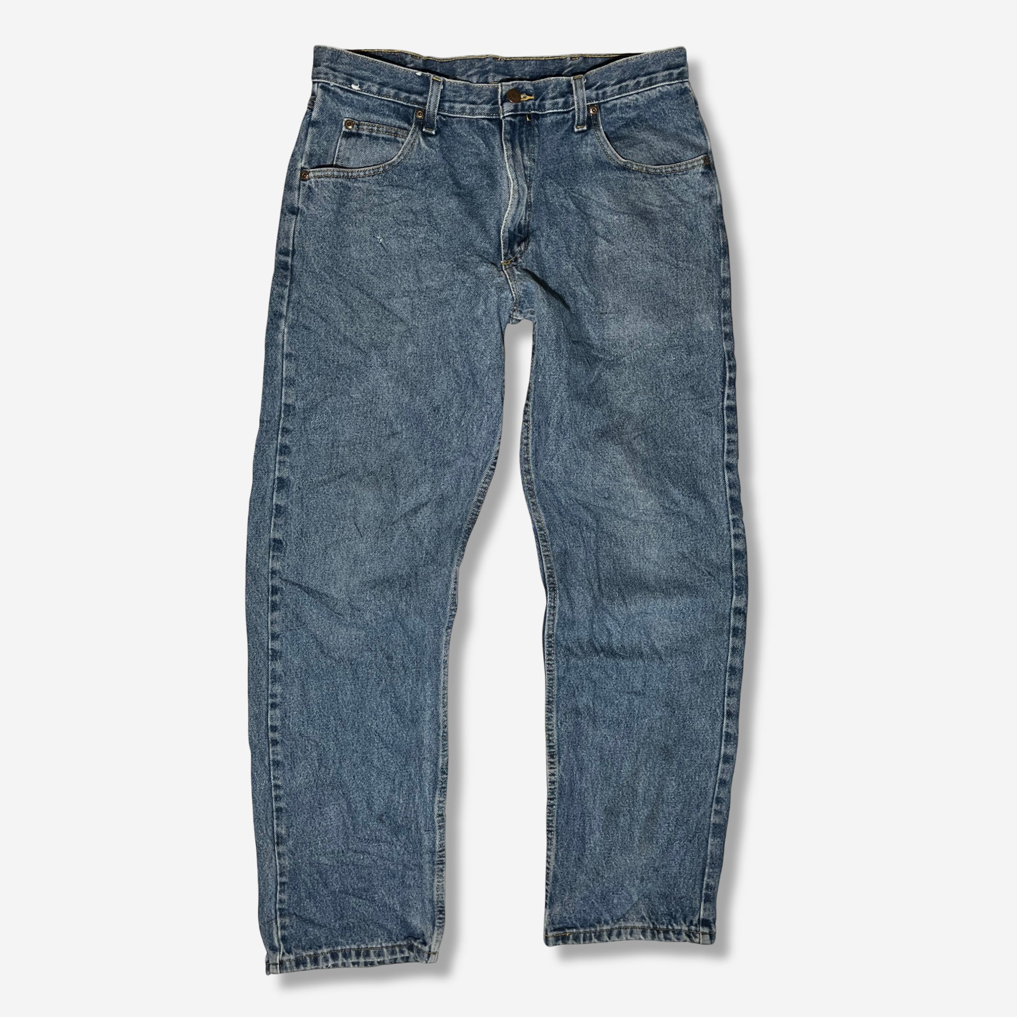 Relaxed Straight Fit Jeans (W36 x L33) - Evinto