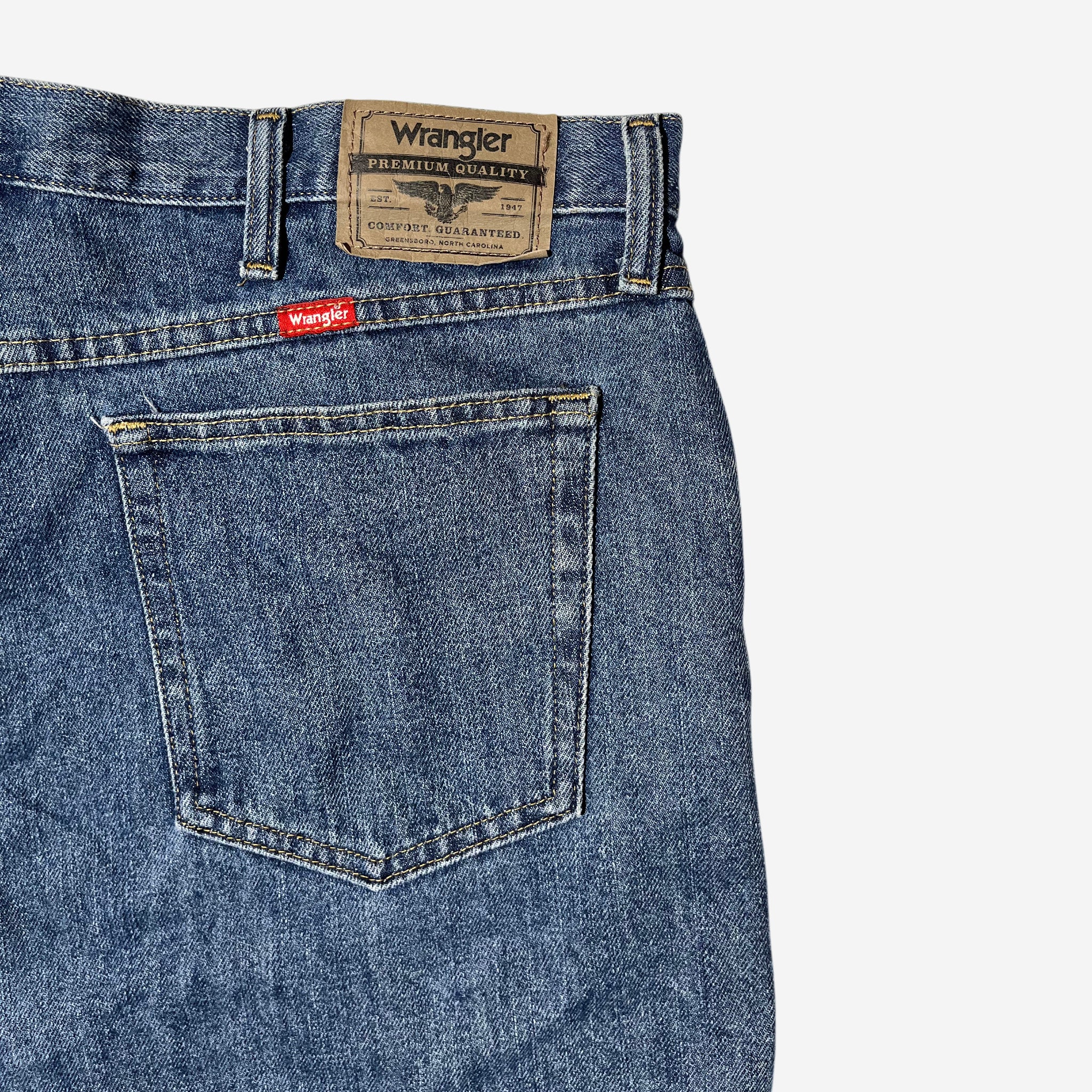 Relaxed Straight Fit Jeans (W36 x L32)