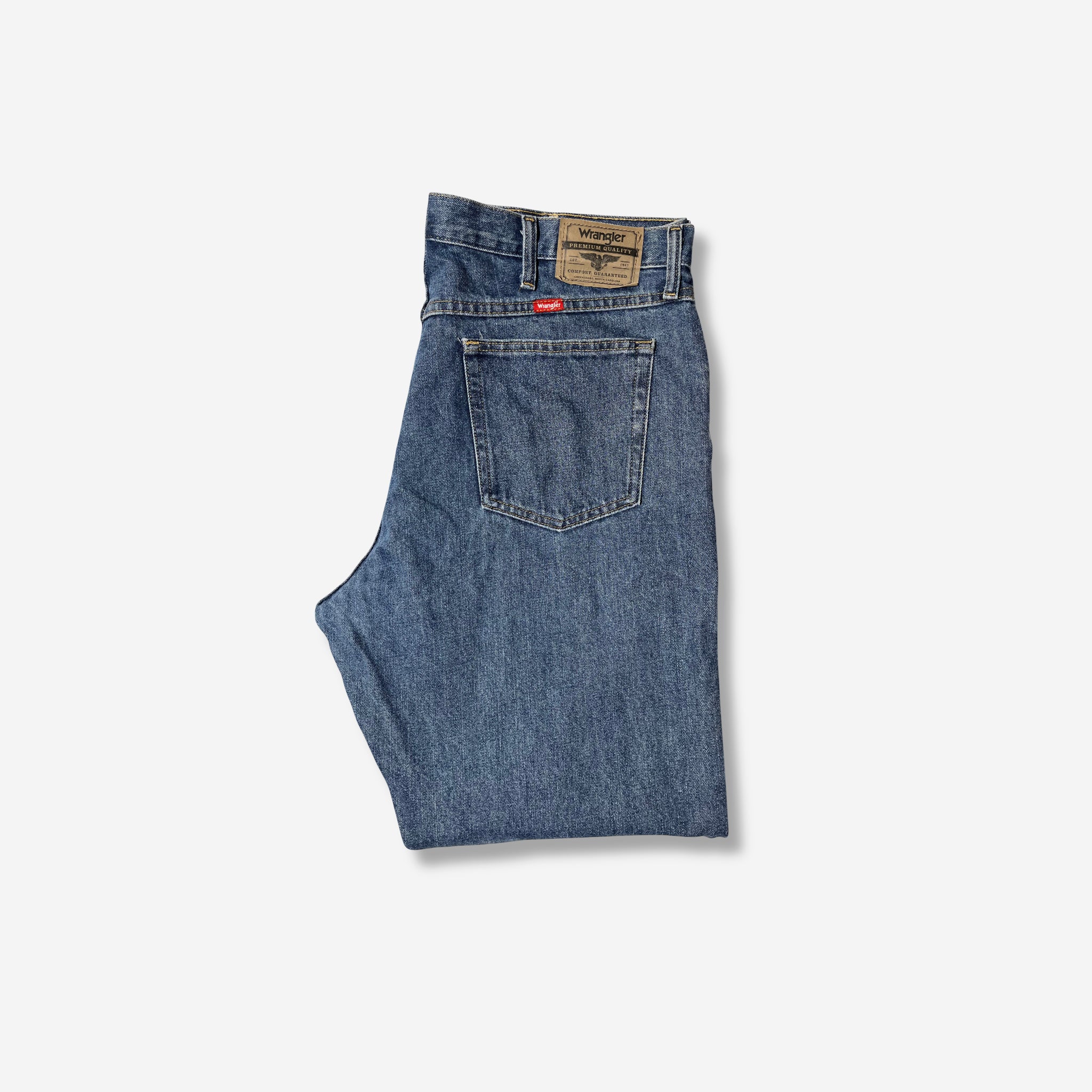 Relaxed Straight Fit Jeans (W36 x L32)