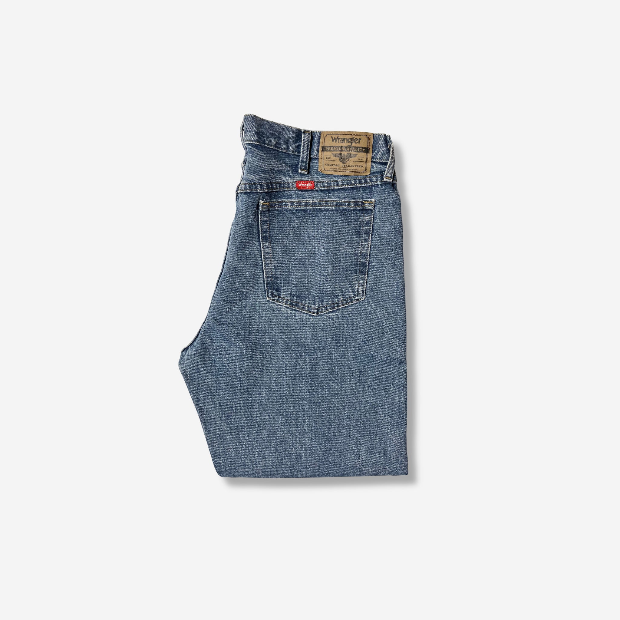 Relaxed Straight Fit Jeans (W36 x L28)